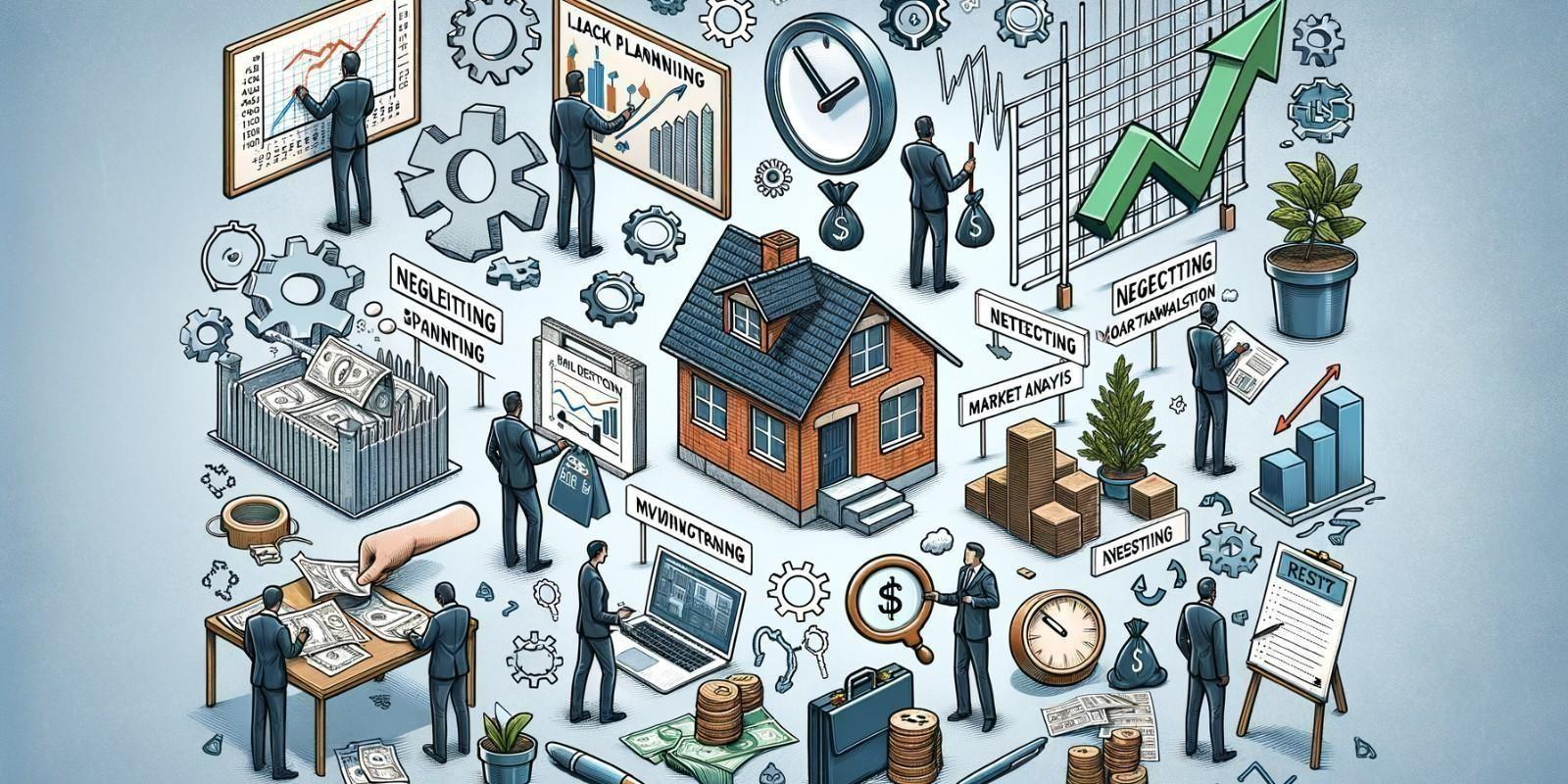 "Errores Comunes en Inversión Inmobiliaria y Cómo Evitarlos"