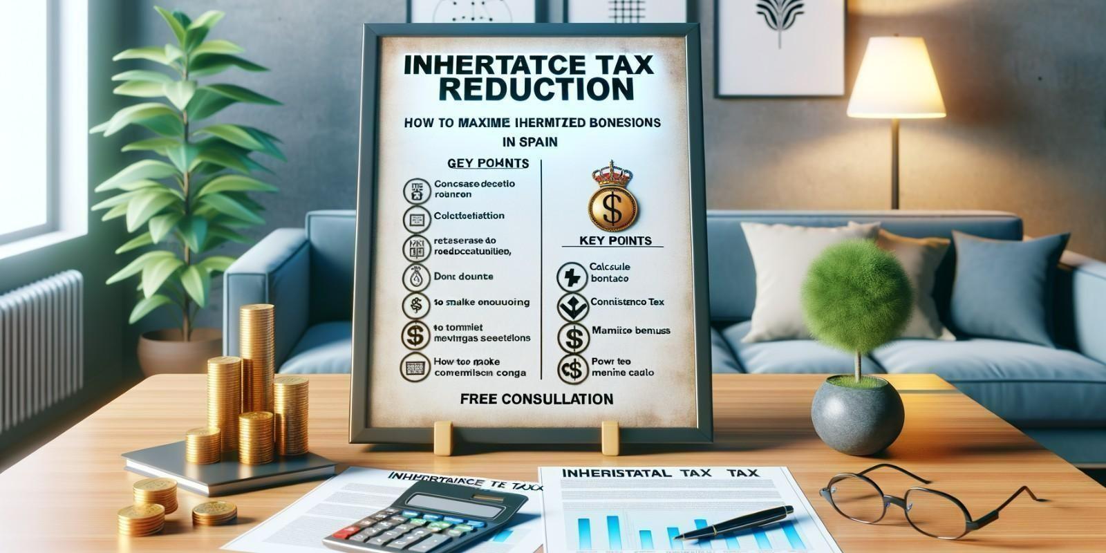 Impuestos de Sucesiones: Claves para Reducir el Impacto Fiscal al Recibir una Herencia