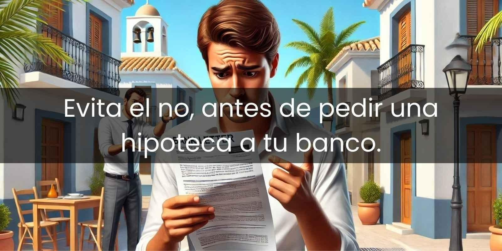 ¿Qué errores hacen que un banco rechace una hipoteca en Roquetas de Mar?