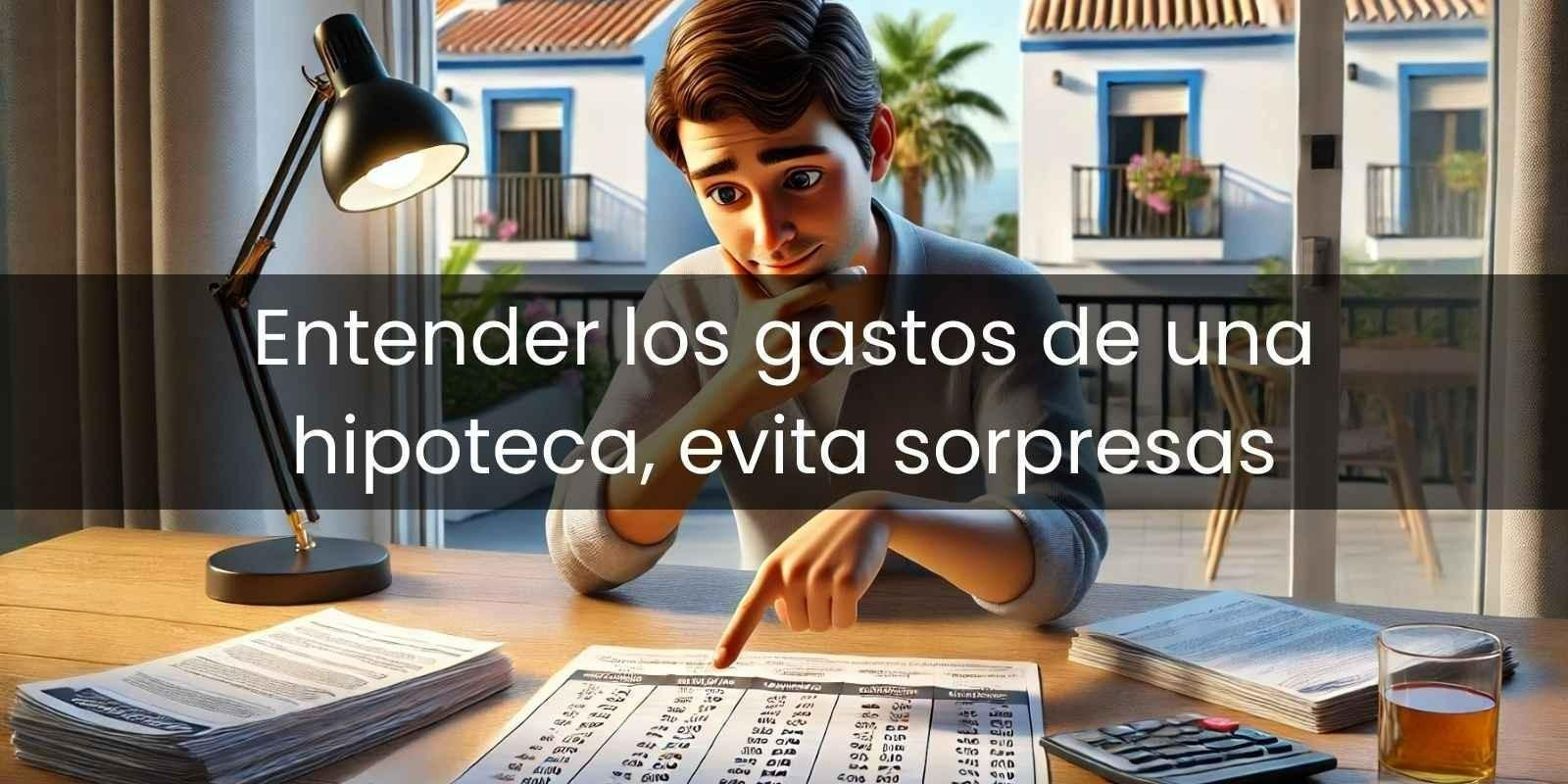 ¿Cómo se reparten los gastos de compra entre banco y comprador?
