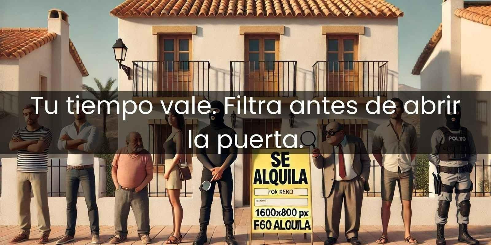 Cómo filtrar solo visitas serias y evitar curiosos cuando vendes tu casa en Almería.