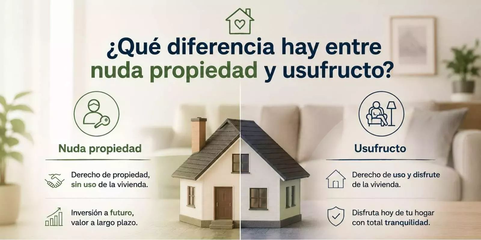 Nuda propiedad y usufructo vitalicio: guía esencial