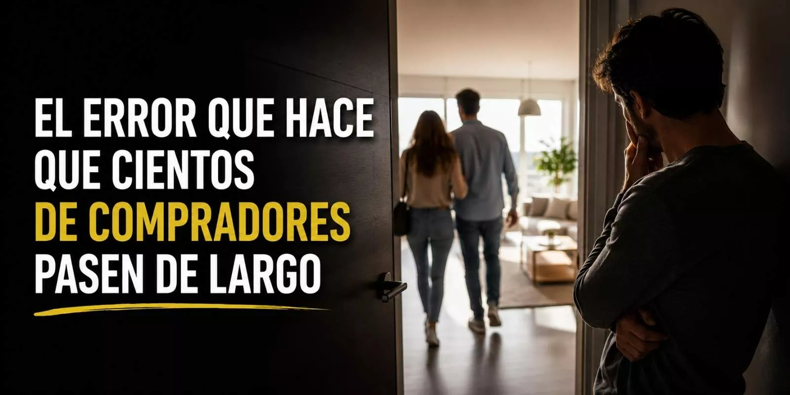 El error que hace que cientos de compradores pasen de largo tu vivienda