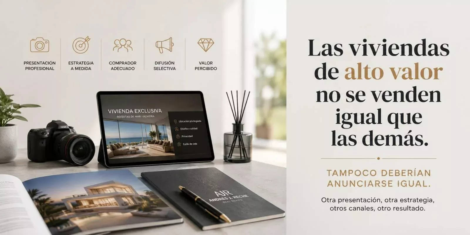 Las viviendas de alto valor no se venden igual que las demás. Tampoco deberían anunciarse igual.