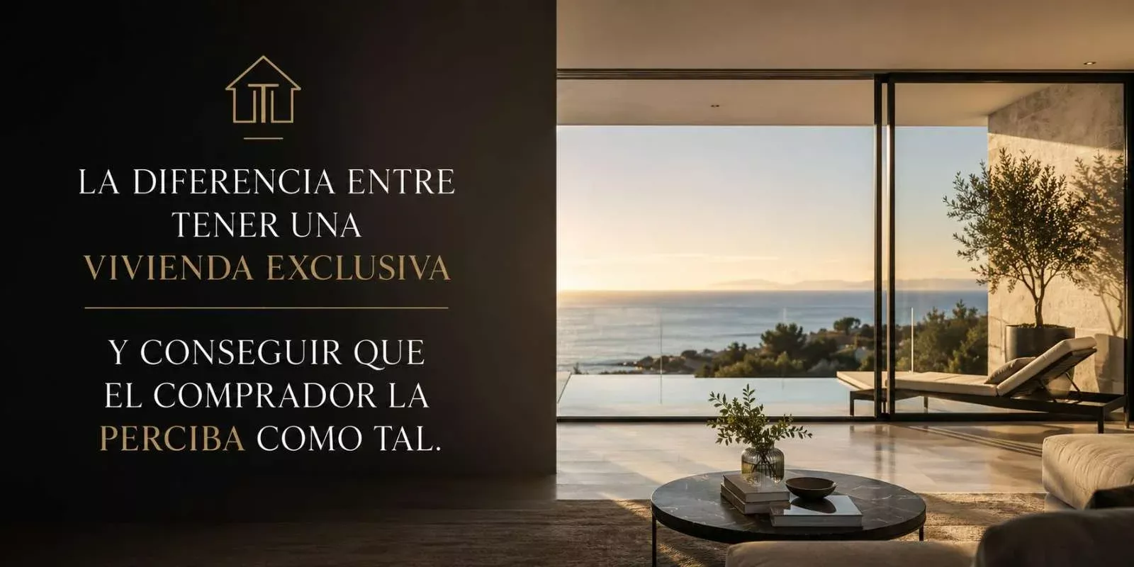 La diferencia entre tener una vivienda exclusiva y conseguir que el comprador la perciba como tal.